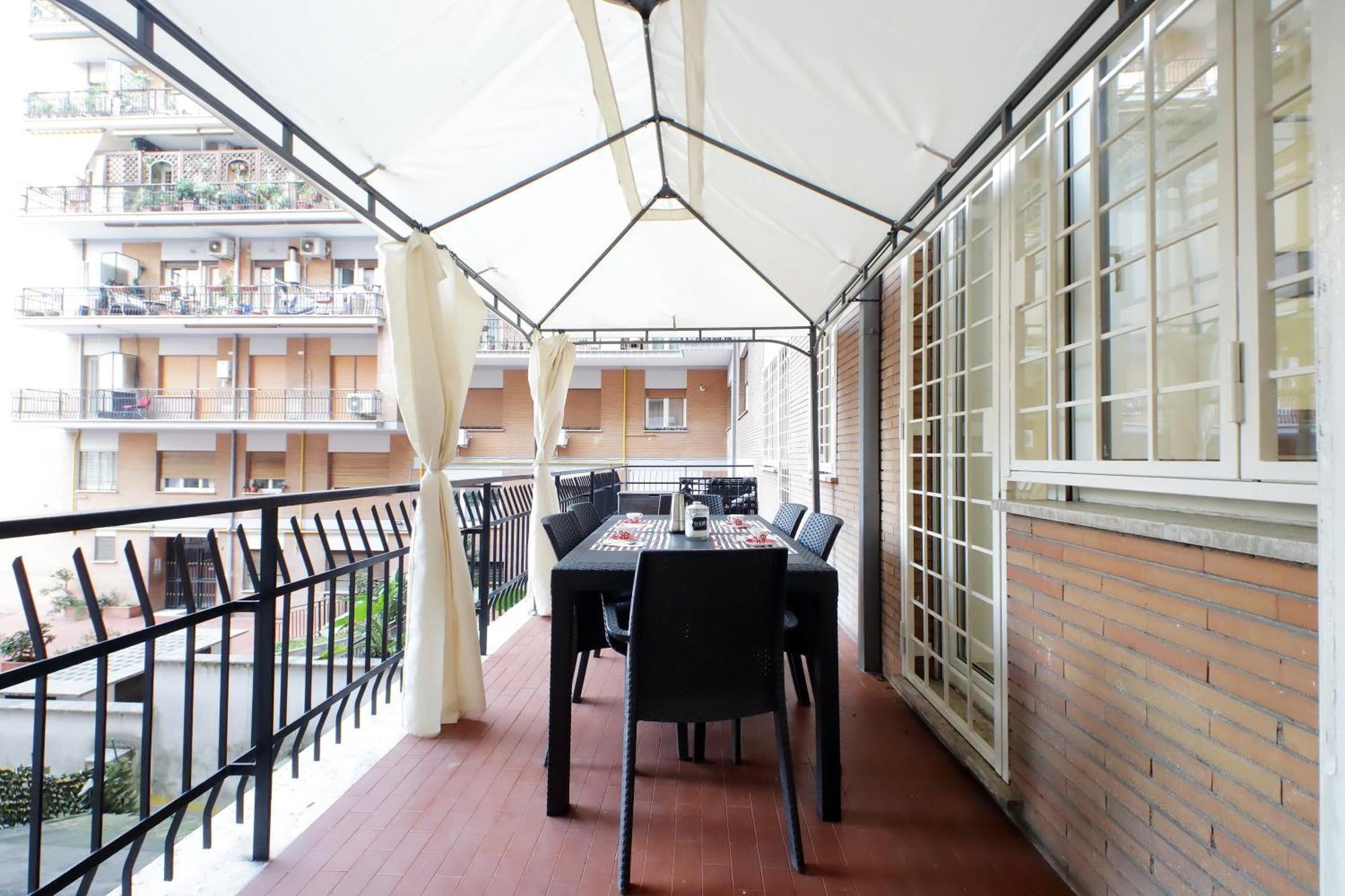 Lovely Apartment With Terrace Near The Vatican Rome Luaran gambar